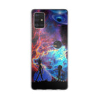 Rick And Morty Flat Galaxy Galaxy A51 / A71 Case