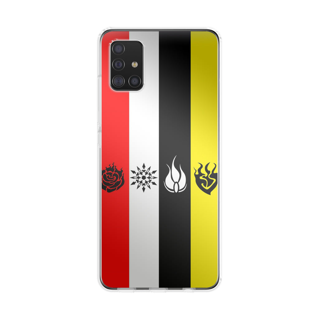 RWBY All Symbols Galaxy A51 / A71 Case