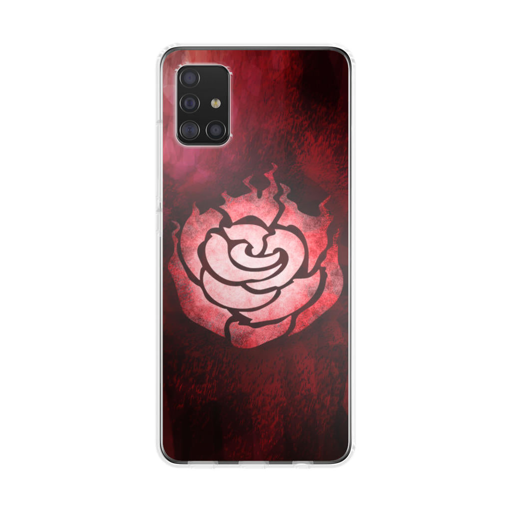 RWBY Ruby Rose Symbol Galaxy A51 / A71 Case