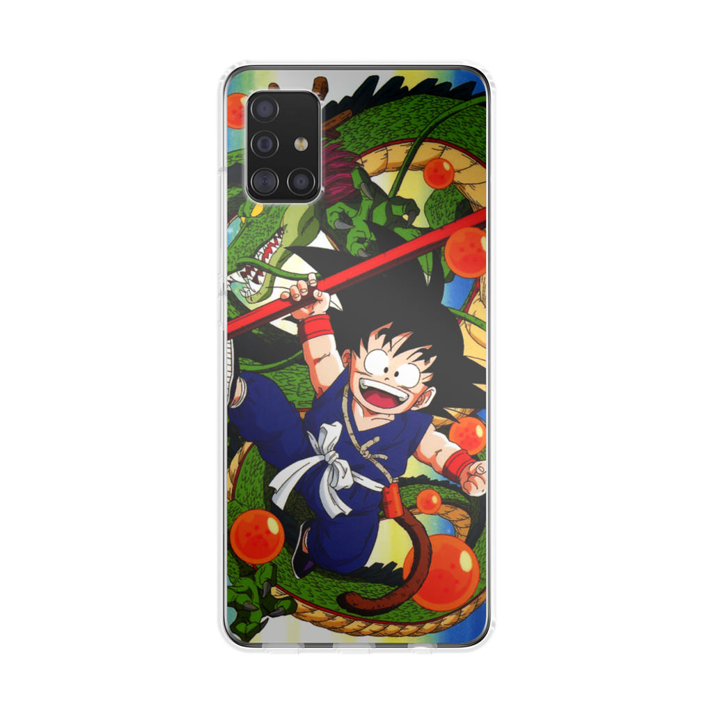 Shenlong And Little Goku Dragon Ball Galaxy A51 / A71 Case
