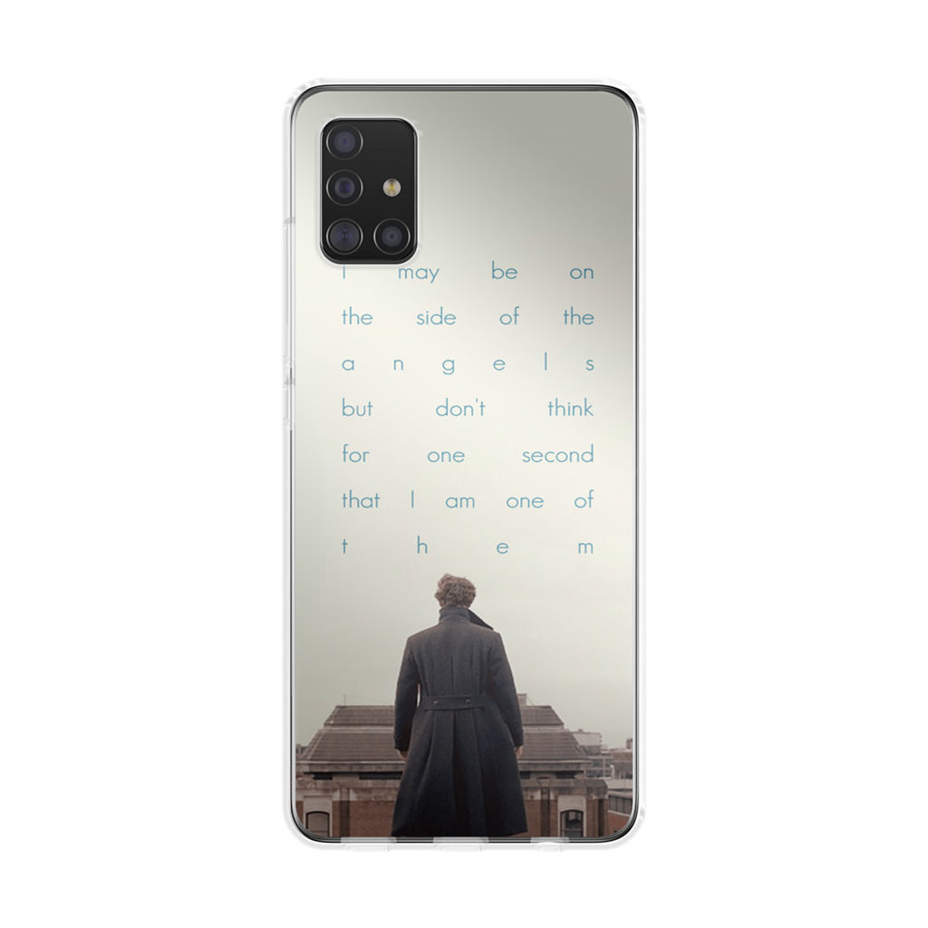 Sherlock Holmes Quote Galaxy A51 / A71 Case