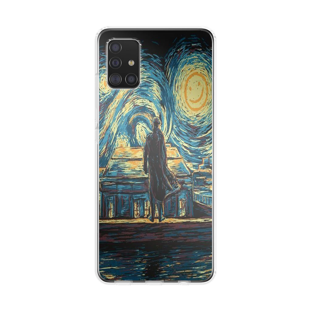 Sherlock Starry Night Galaxy A51 / A71 Case