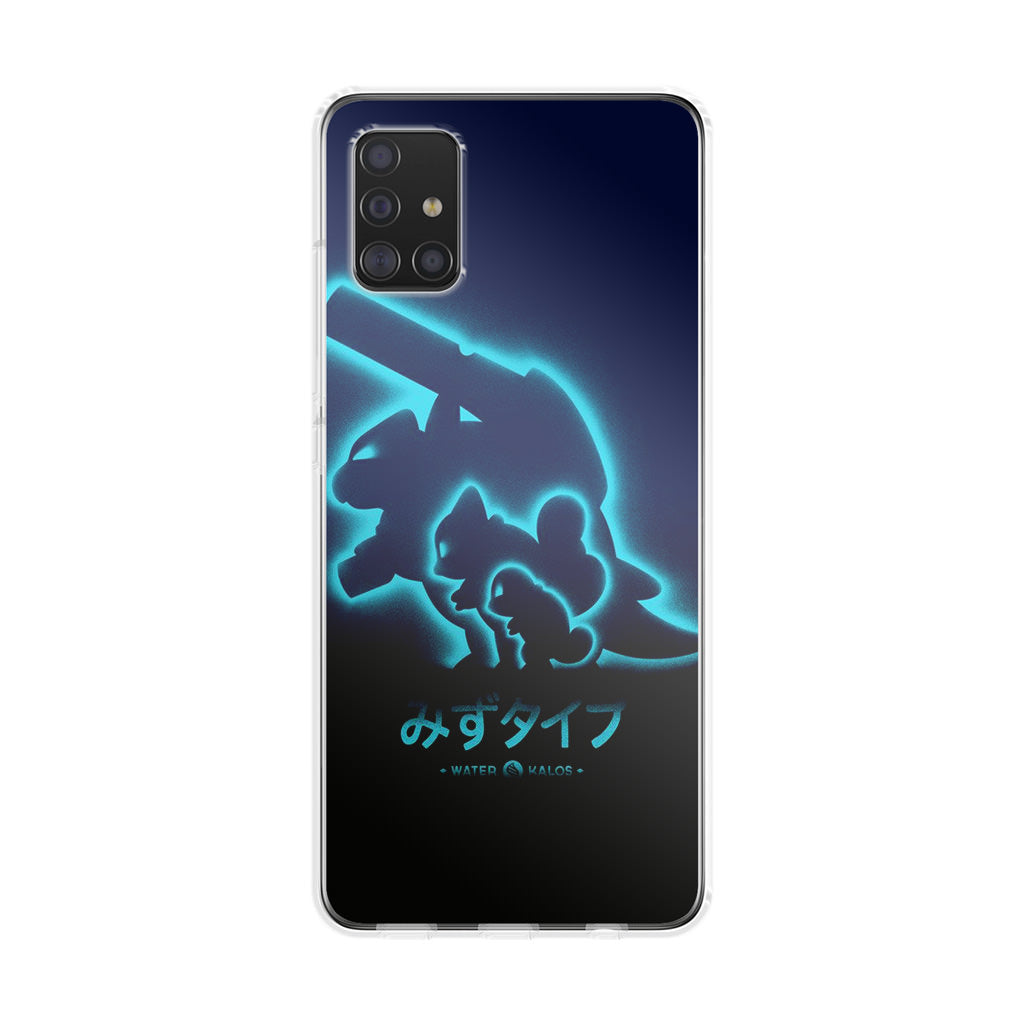 Squirtle Blastoise Galaxy A51 / A71 Case