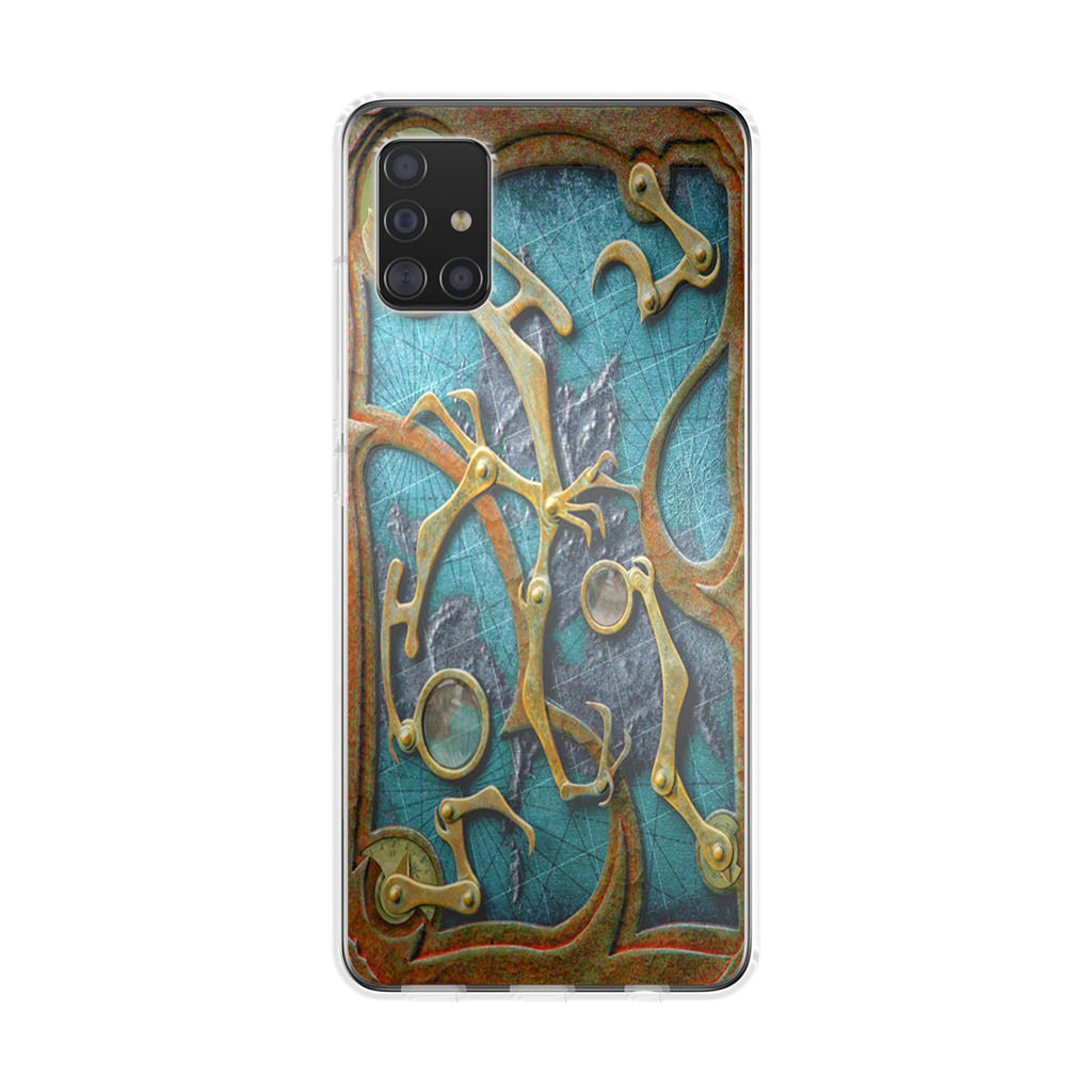 Steampunk Book Cover Galaxy A51 / A71 Case