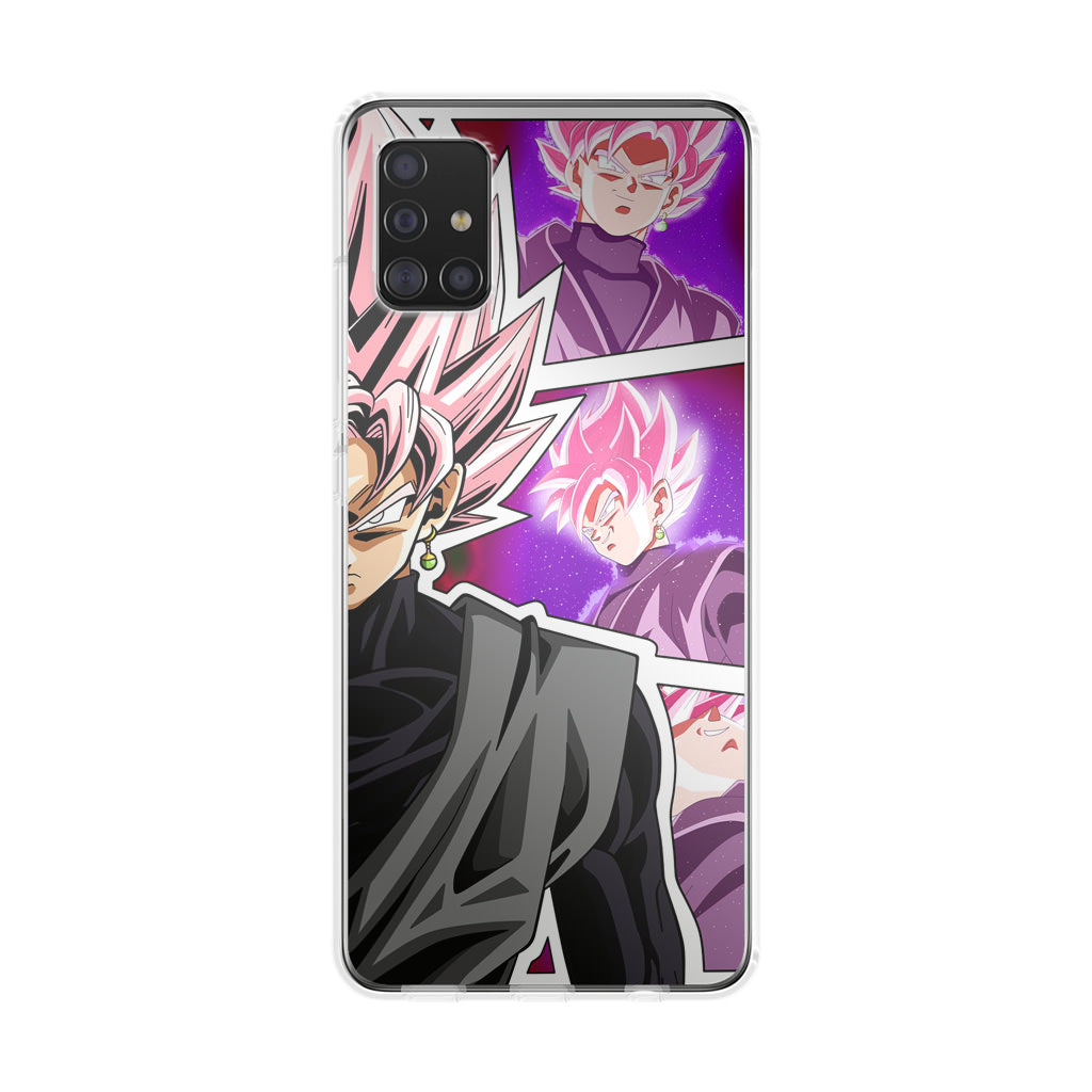 Super Goku Black Rose Collage Galaxy A51 / A71 Case