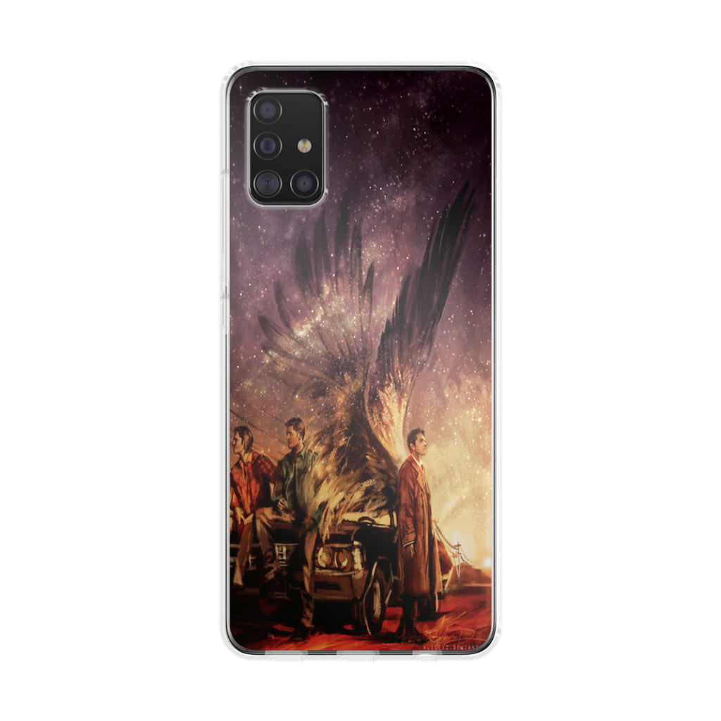Supernatural Painting Art Galaxy A51 / A71 Case