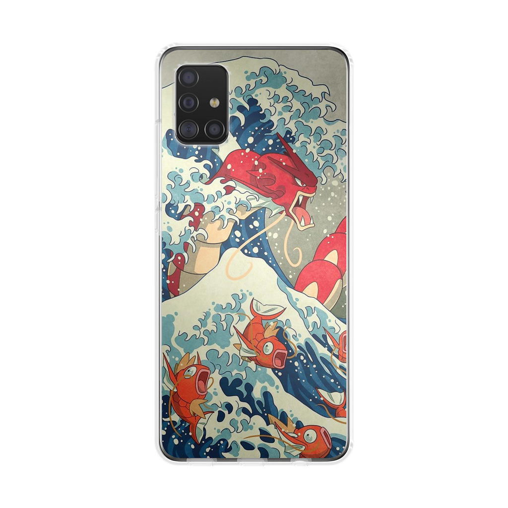 The Great Wave Of Gyarados Galaxy A51 / A71 Case