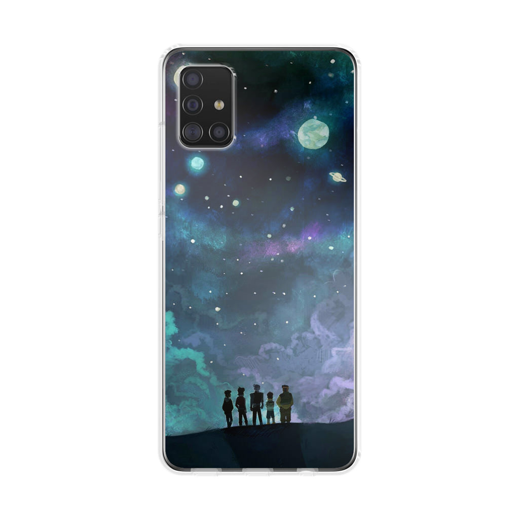 Voltron In Space Nebula Galaxy A51 / A71 Case