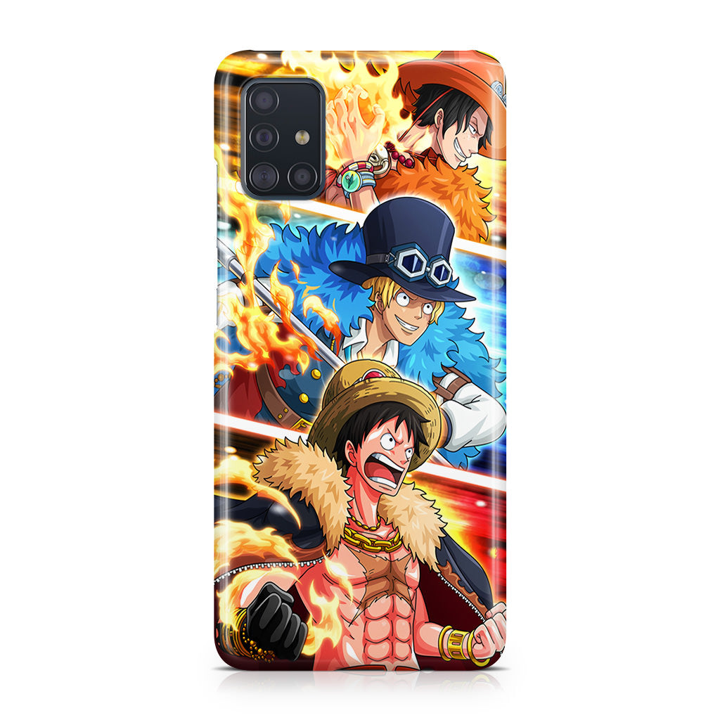 Ace Sabo Luffy Galaxy A51 / A71 Case