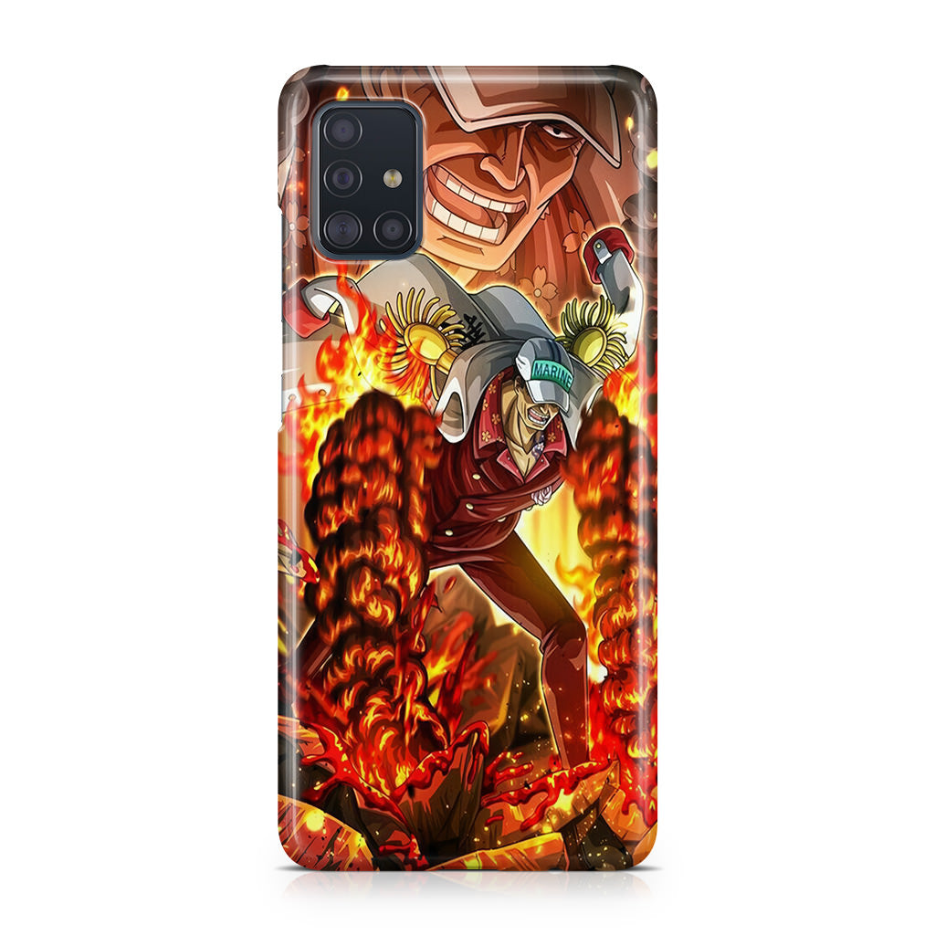 Akainu Exploding Volcano Galaxy A51 / A71 Case