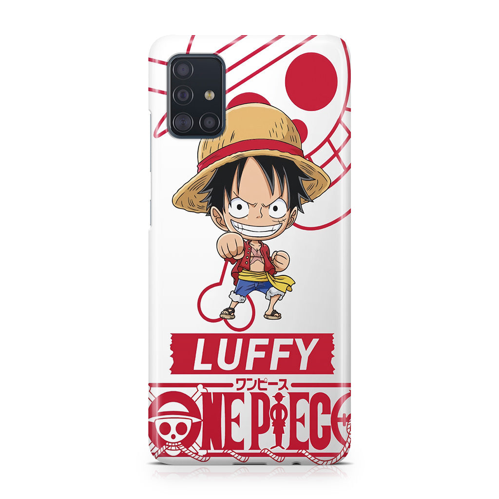 Chibi Luffy Galaxy A51 / A71 Case