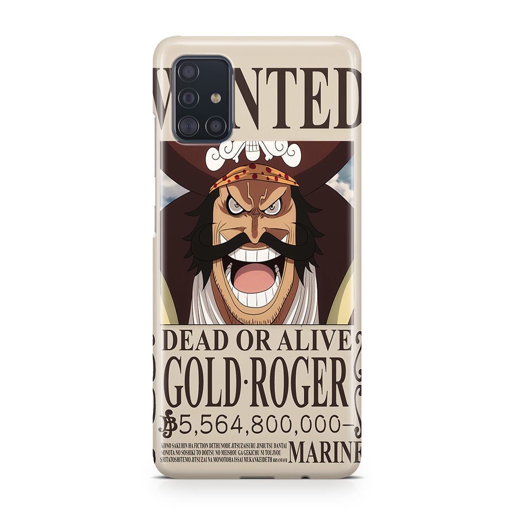 Gold Roger Bounty Galaxy A51 / A71 Case