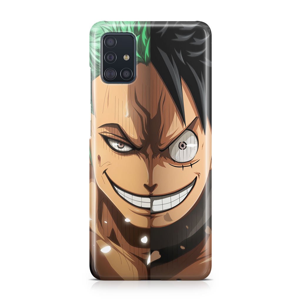 Luffy And Zoro Half Smile Galaxy A51 / A71 Case