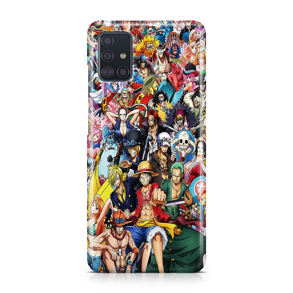 One Piece Characters In New World Galaxy A51 / A71 Case