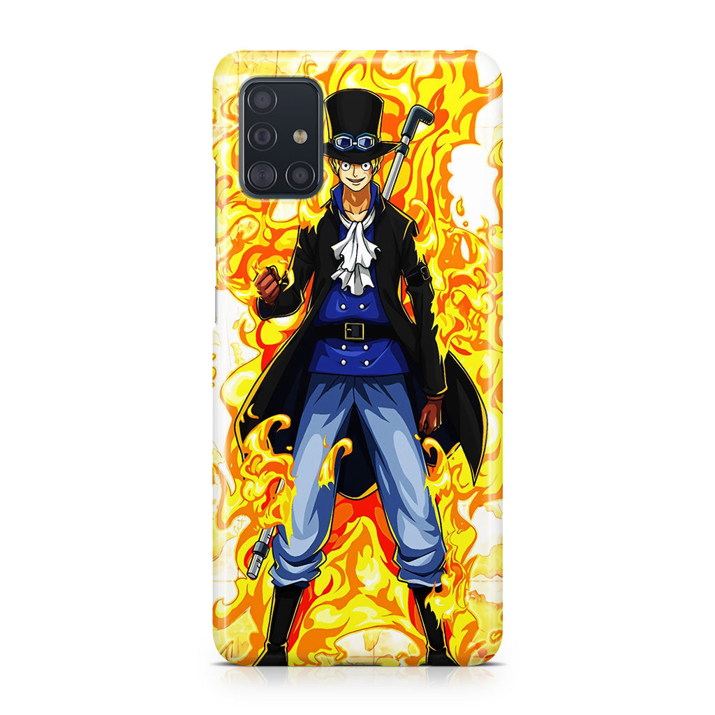 Sabo Mera Mera No Mi Galaxy A51 / A71 Case