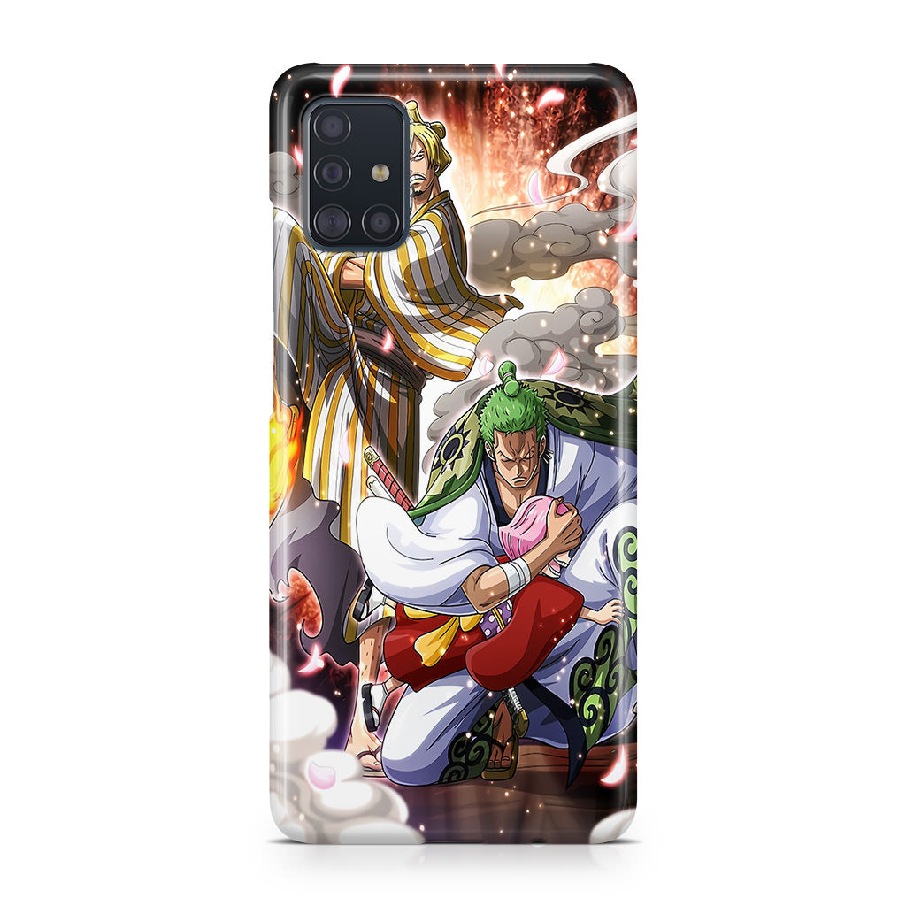 Sanji And Zoro Saving Otoko Galaxy A51 / A71 Case