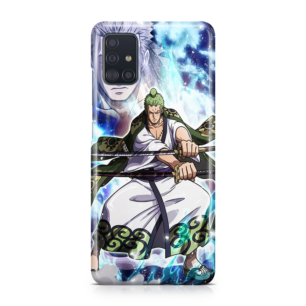 Zoro Two-Sword Style Arc Wano Galaxy A51 / A71 Case