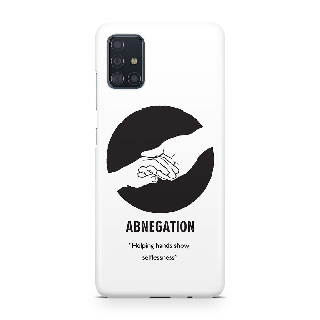 Abnegation Divergent Faction Galaxy A51 / A71 Case