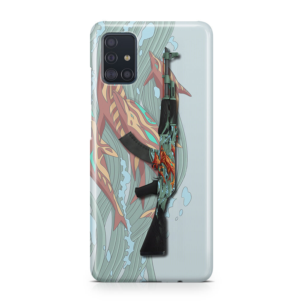 AK-47 Aquamarine Revenge Galaxy A51 / A71 Case