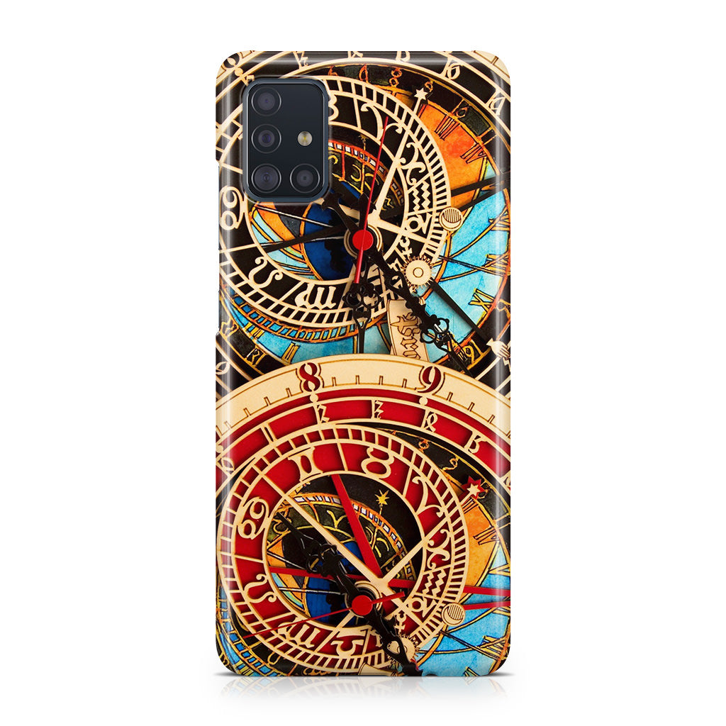 Astronomical Clock Galaxy A51 / A71 Case