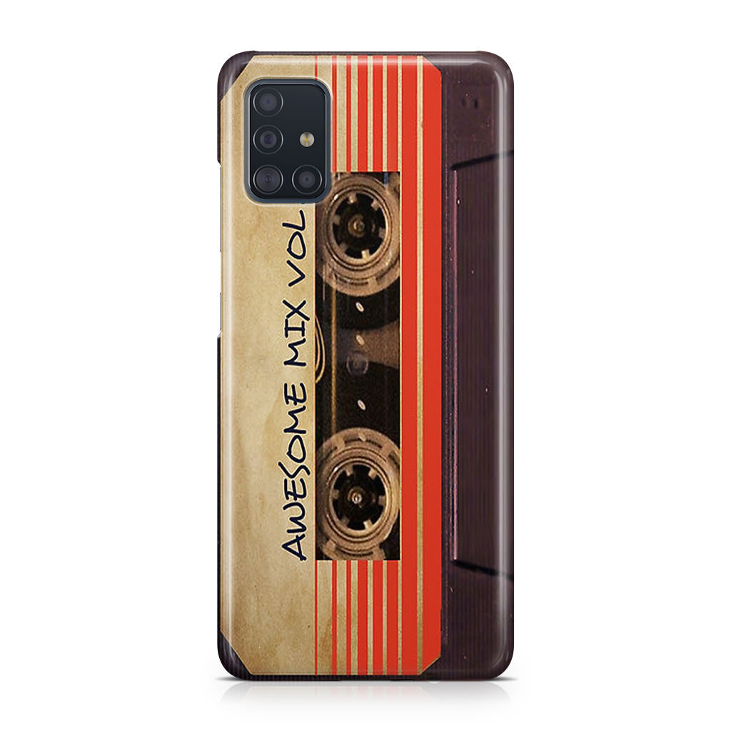 Awesome Mix Vol 1 Cassette Galaxy A51 / A71 Case