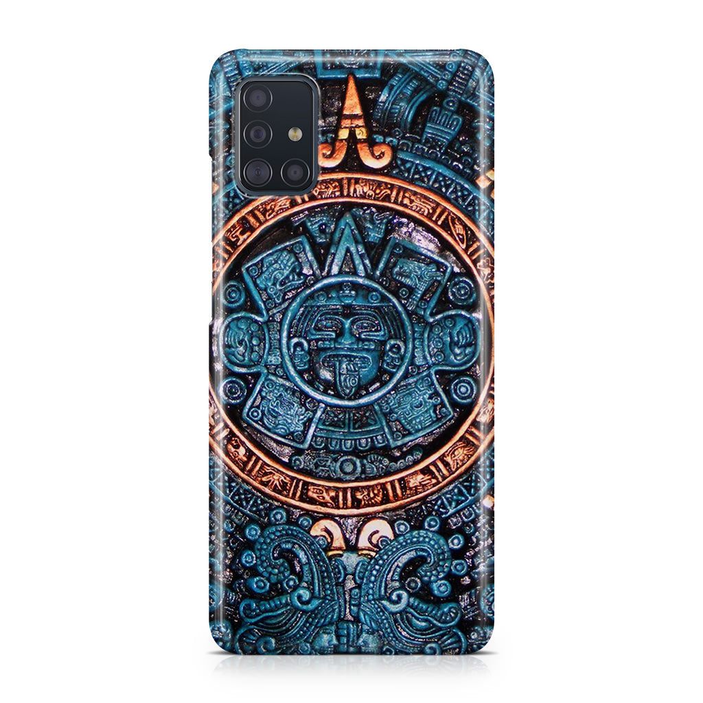 Aztec Calendar Galaxy A51 / A71 Case