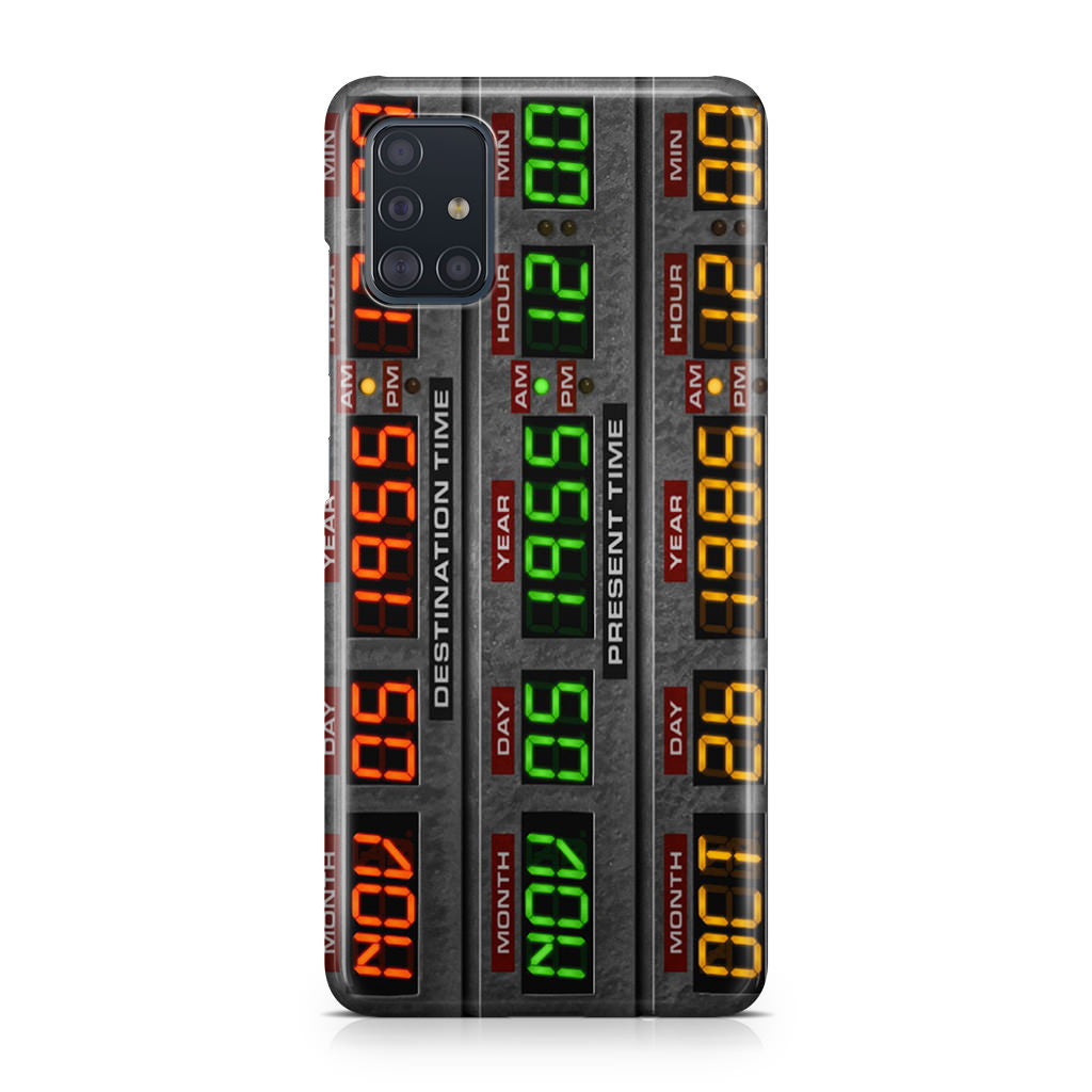 Back To The Future Time Circuits Galaxy A51 / A71 Case