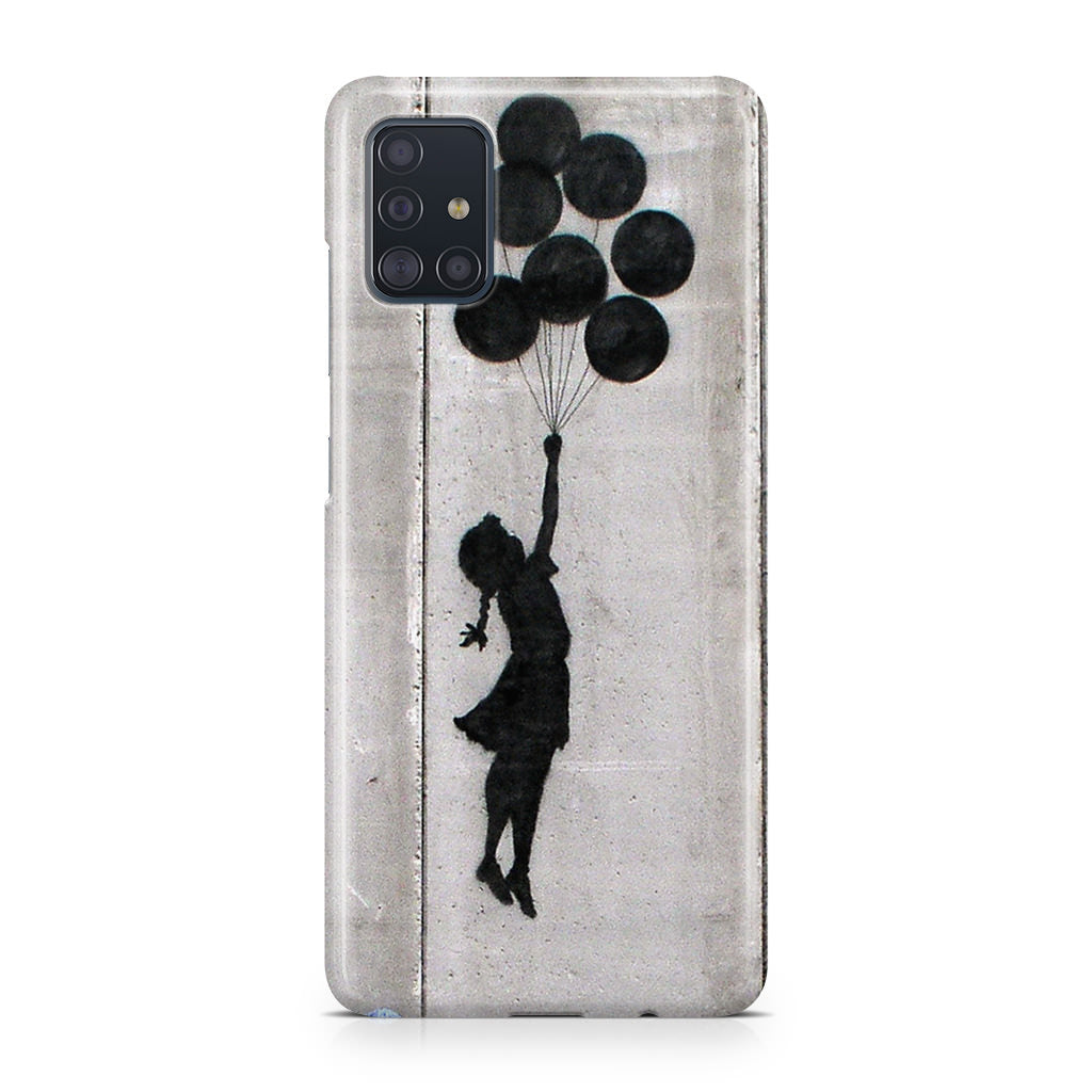 Banksy Girl With Balloons Galaxy A51 / A71 Case