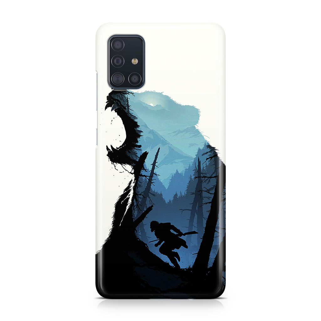 Bear Hunter Art Galaxy A51 / A71 Case