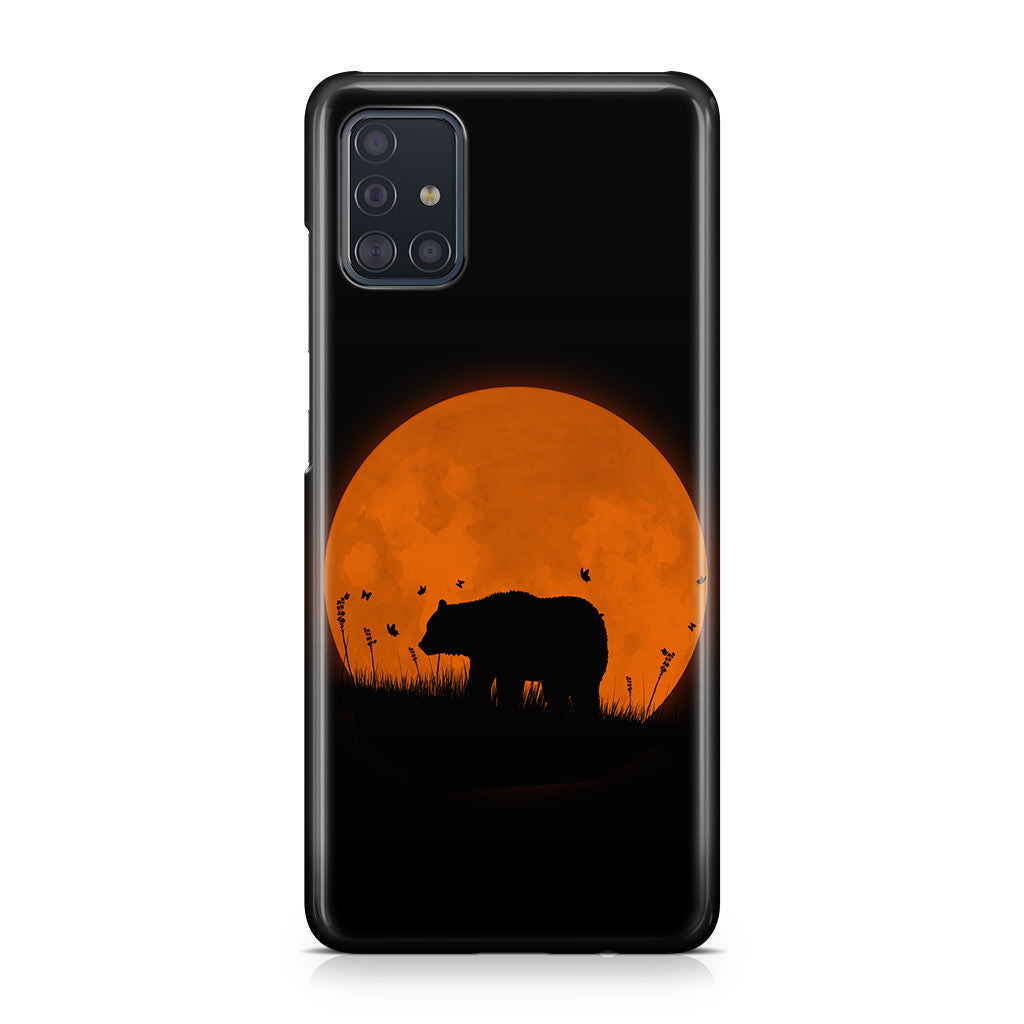 Bear Silhouette Galaxy A51 / A71 Case