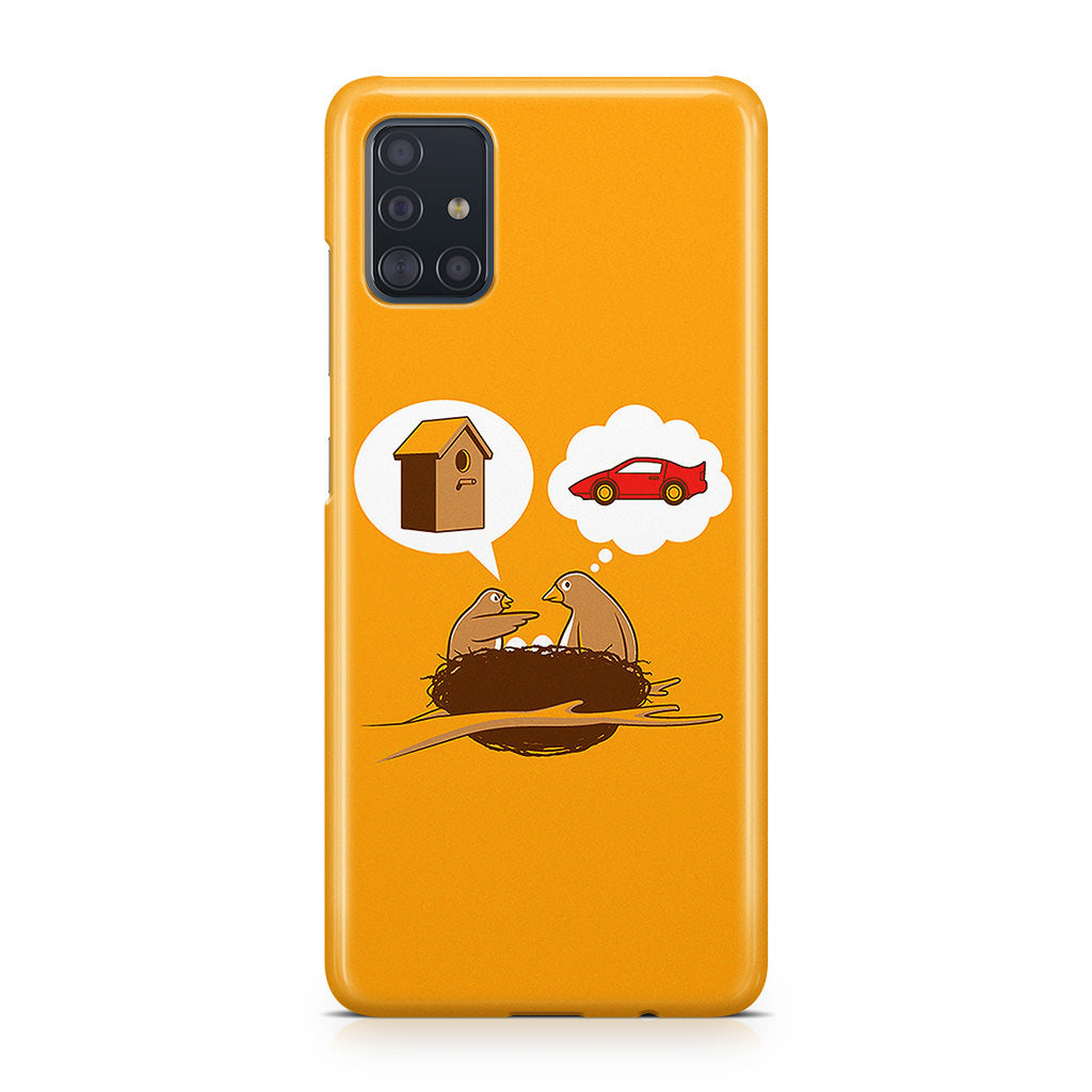 Bird Life Priorities Galaxy A51 / A71 Case