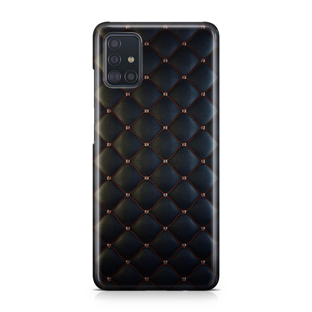 Black Royal Pattern Galaxy A51 / A71 Case
