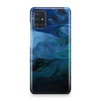 Blue Abstract Art Galaxy A51 / A71 Case