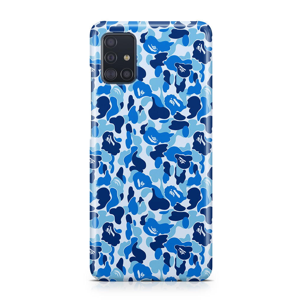 Blue Camo Galaxy A51 / A71 Case