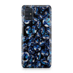 Blue Diamonds Pattern Galaxy A51 / A71 Case