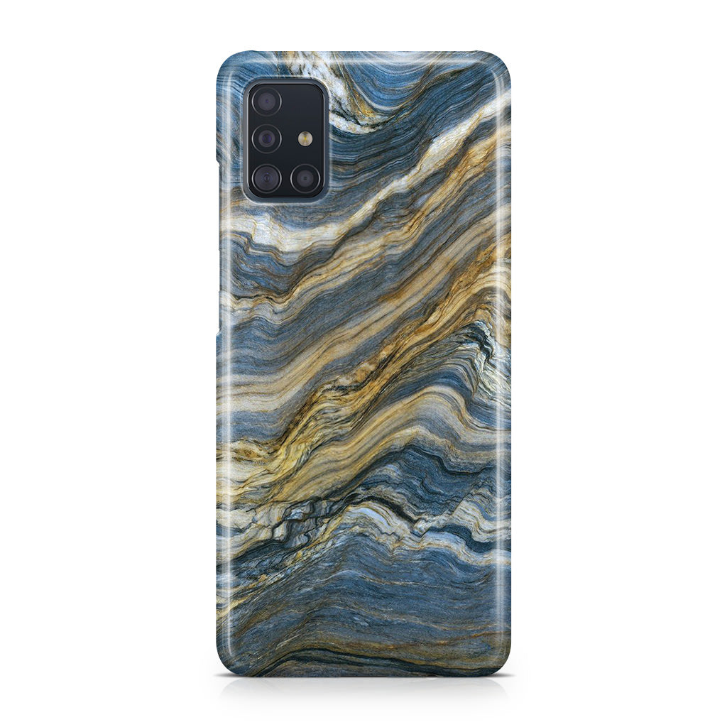 Blue Wave Marble Galaxy A51 / A71 Case