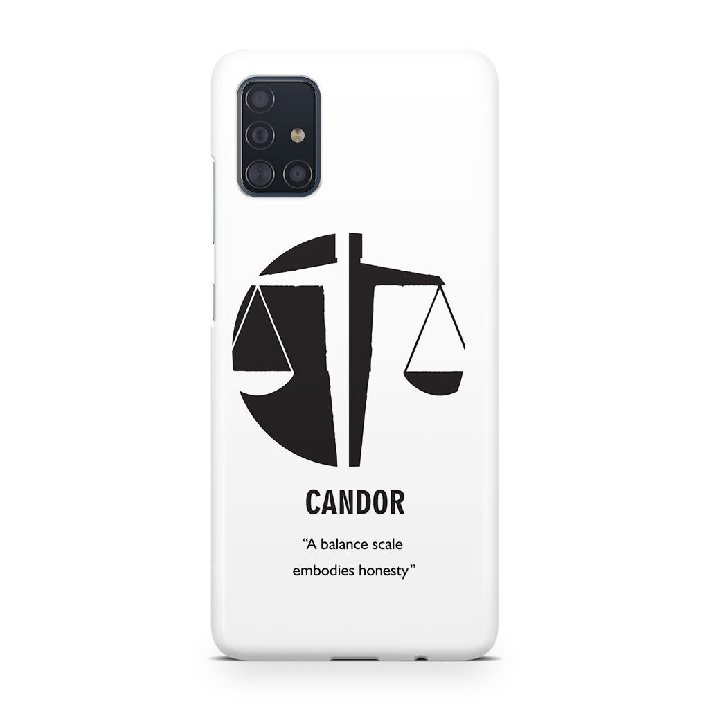 Candor Divergent Faction Galaxy A51 / A71 Case