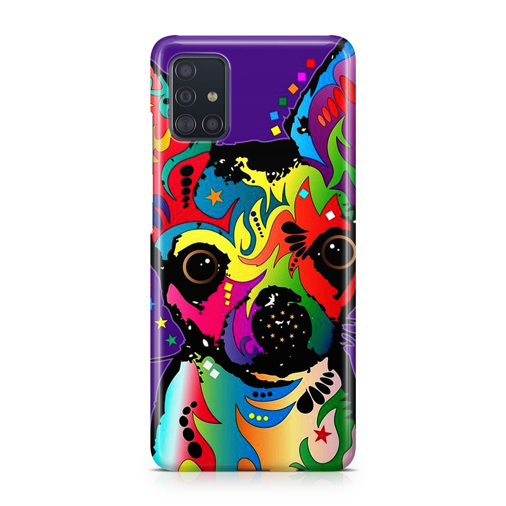 Colorful Chihuahua Galaxy A51 / A71 Case