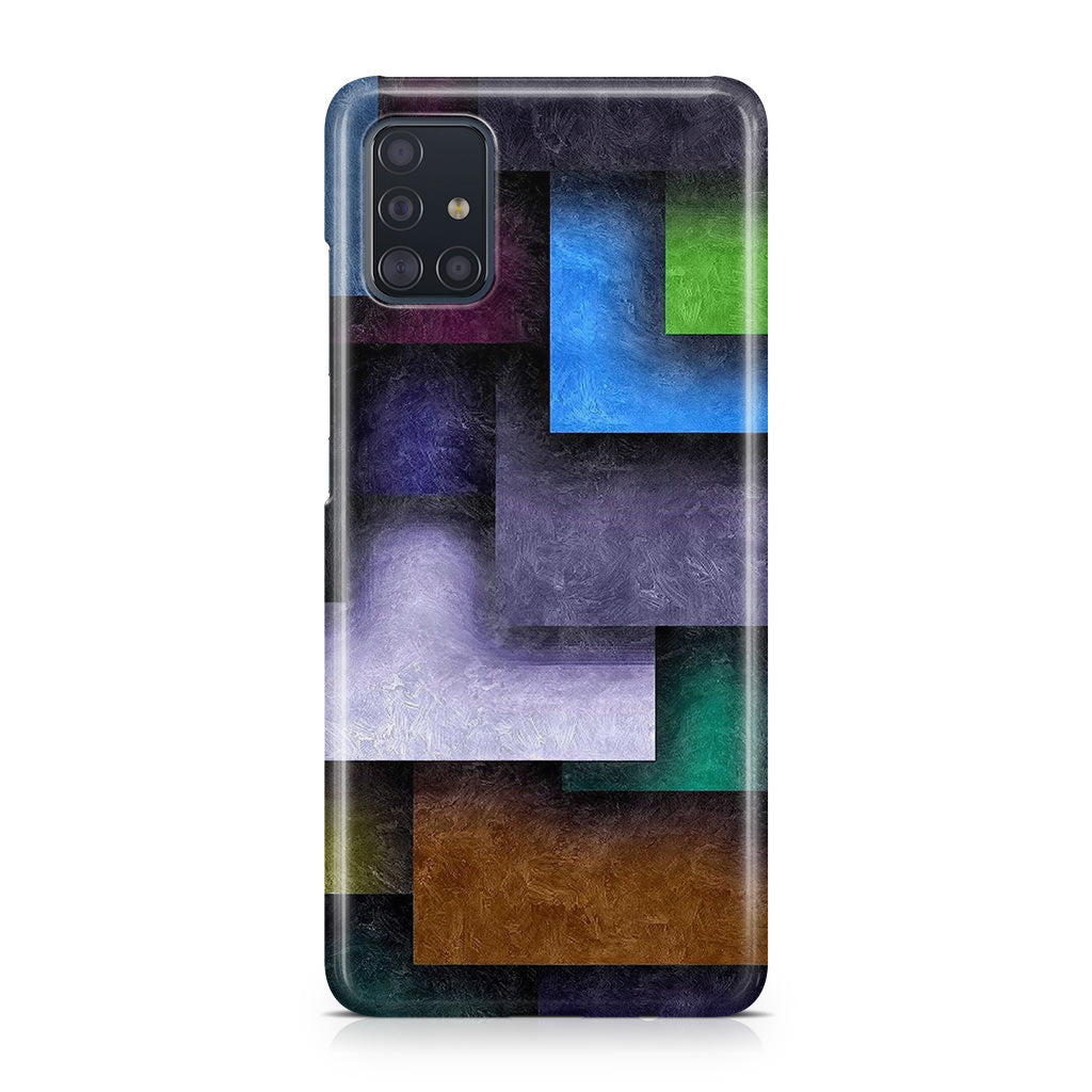 Colorful Rectangel Art Galaxy A51 / A71 Case