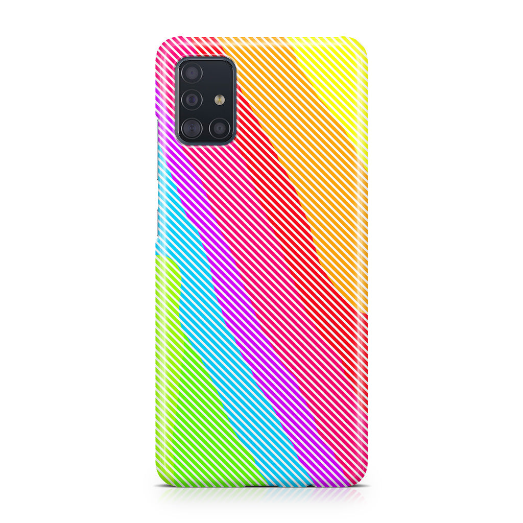 Colorful Stripes Galaxy A51 / A71 Case