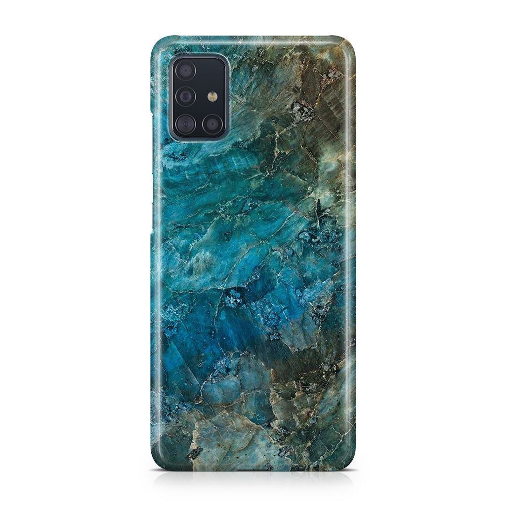 Deep Ocean Marble Galaxy A51 / A71 Case