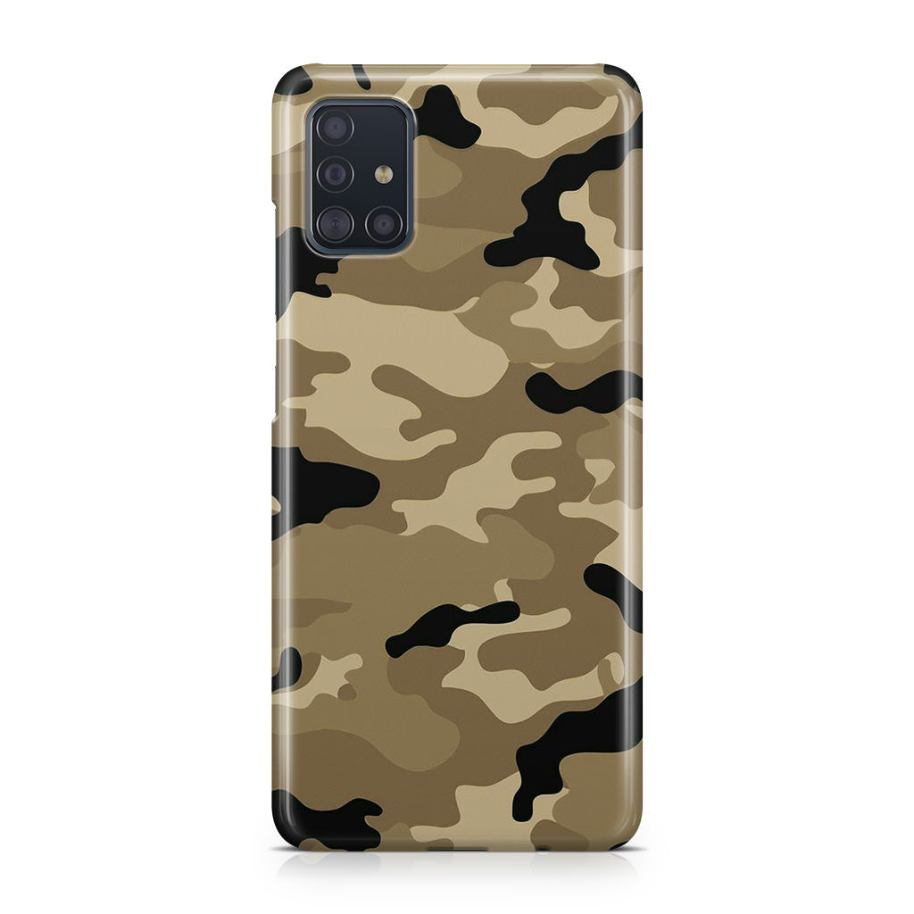 Desert Military Camo Galaxy A51 / A71 Case