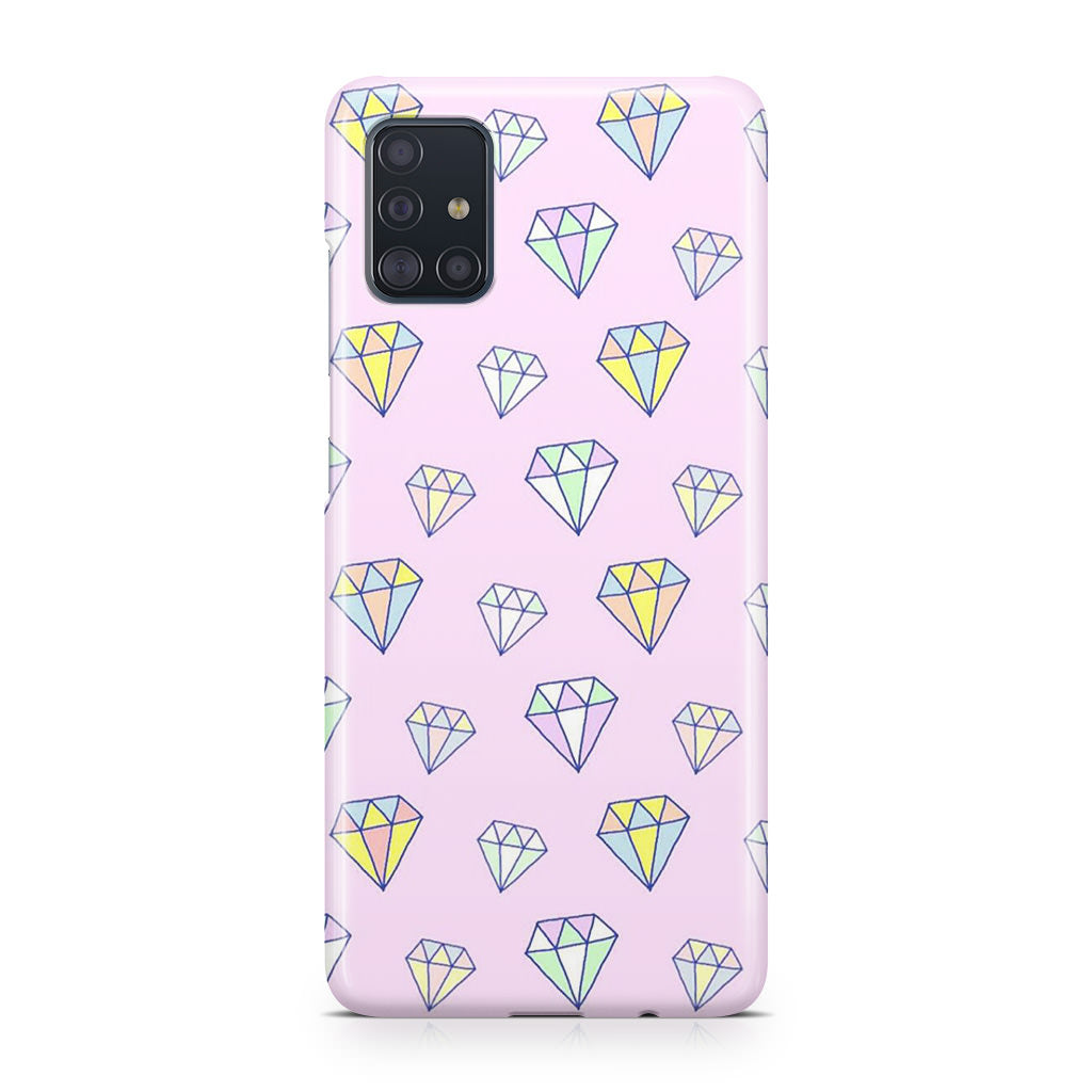 Diamonds Pattern Galaxy A51 / A71 Case