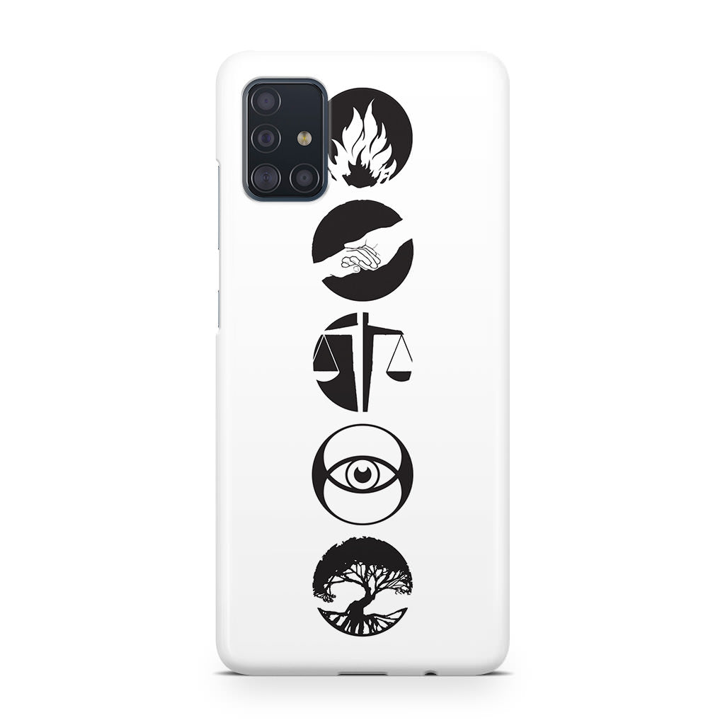 Divergent Factions Galaxy A51 / A71 Case