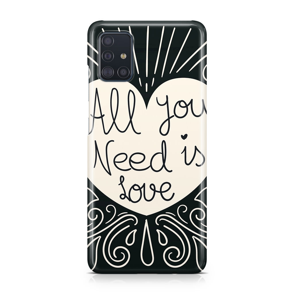 Drawn Love Galaxy A51 / A71 Case