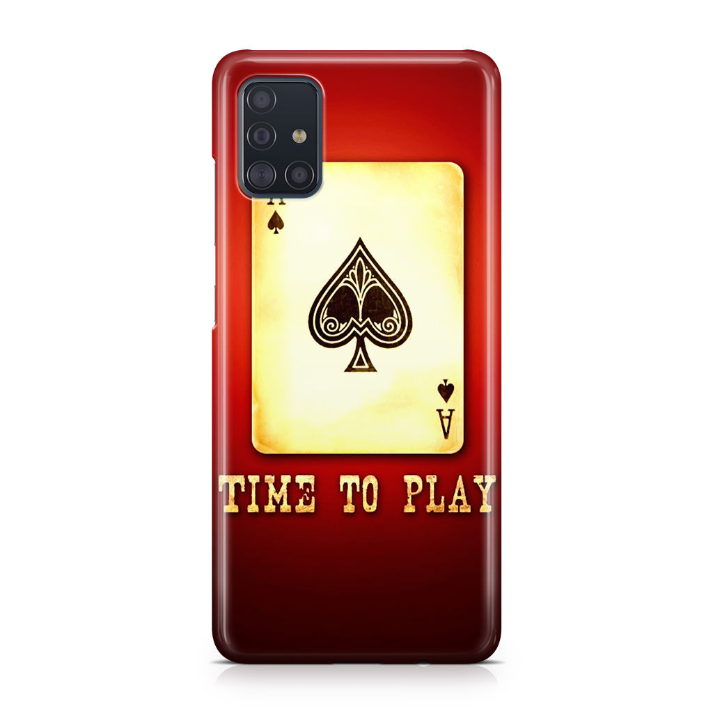 Game Card Time To Play Galaxy A51 / A71 Case