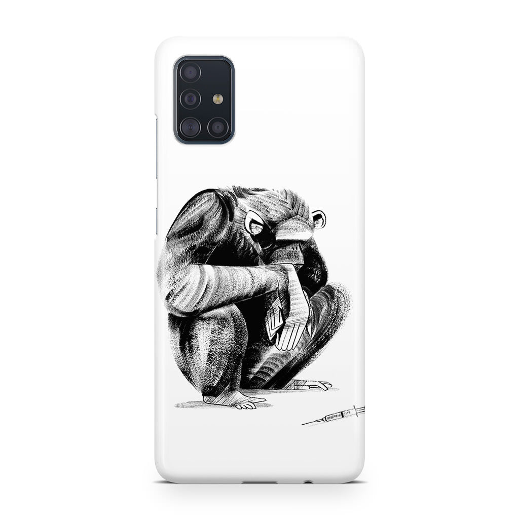 Guinea Chimp Galaxy A51 / A71 Case