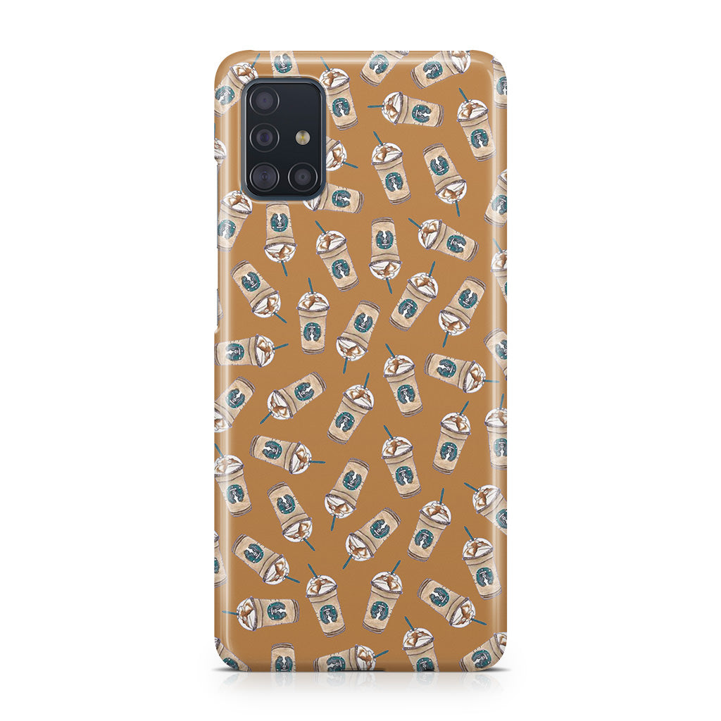 Iced Cappuccinos Lover Pattern Galaxy A51 / A71 Case