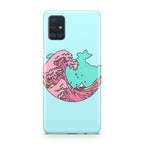 Japanese Pastel Wave Galaxy A51 / A71 Case