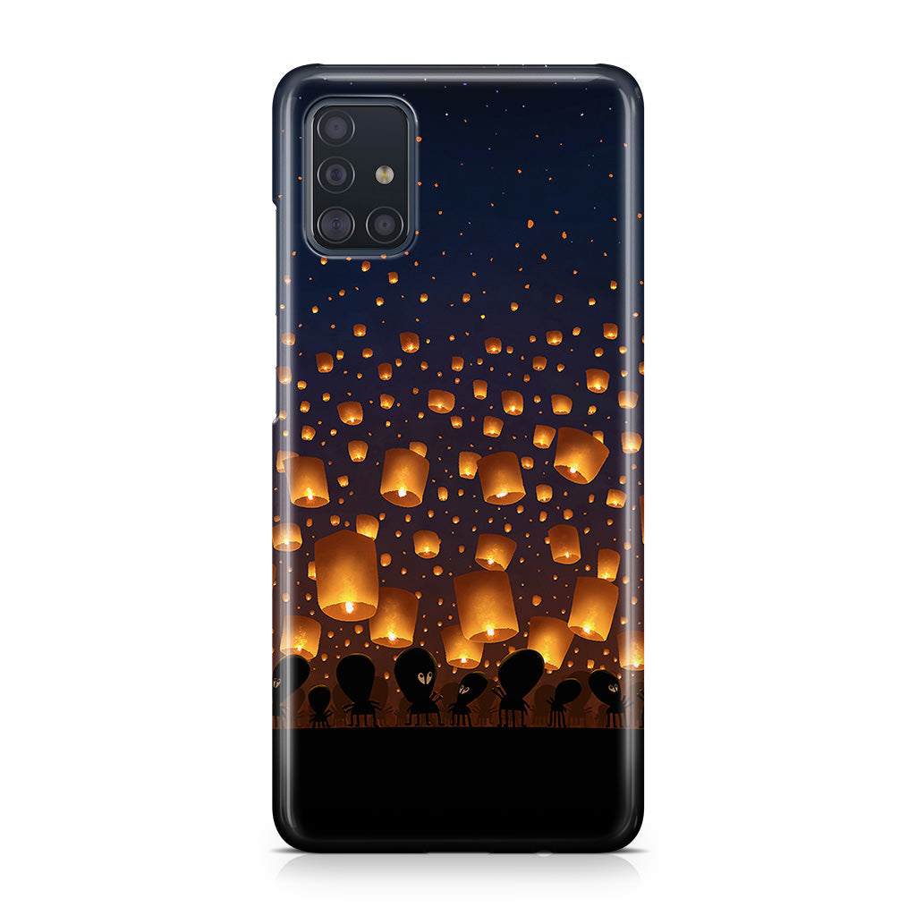 Lanterns Light Galaxy A51 / A71 Case